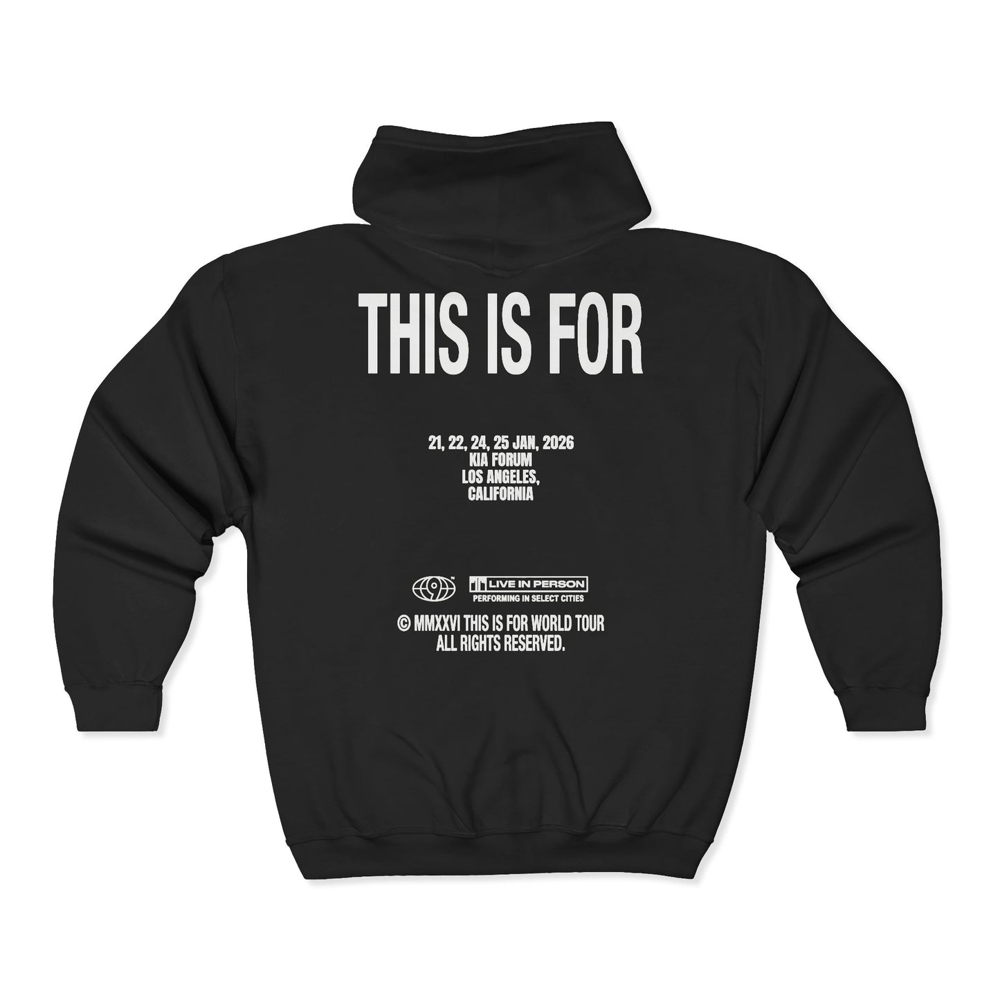 TWICE Tour Merch - This is for Full Zip Hoodie
