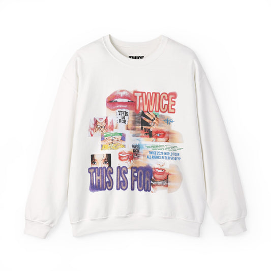 TWICE Tour Merch - Lips Sweatshirt