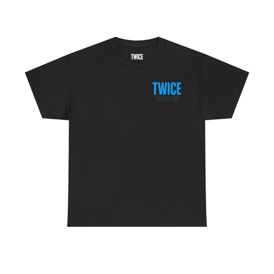 TWICE Tour Merch - Black Tour Dates Tee